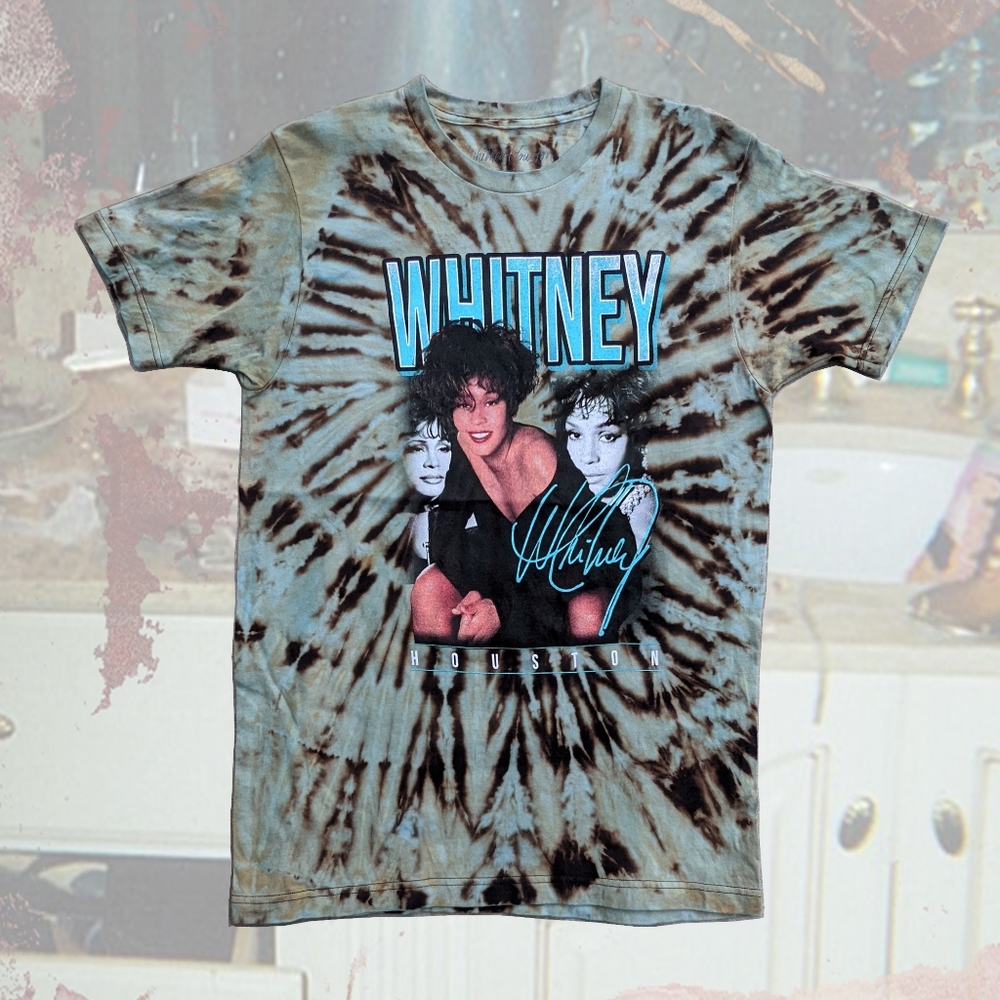 Official Whitney Houston 90s Tribute T-Shirt - Rock Off White Graphic Tee For Men & Women, Unisex Cotton Tee - View #8